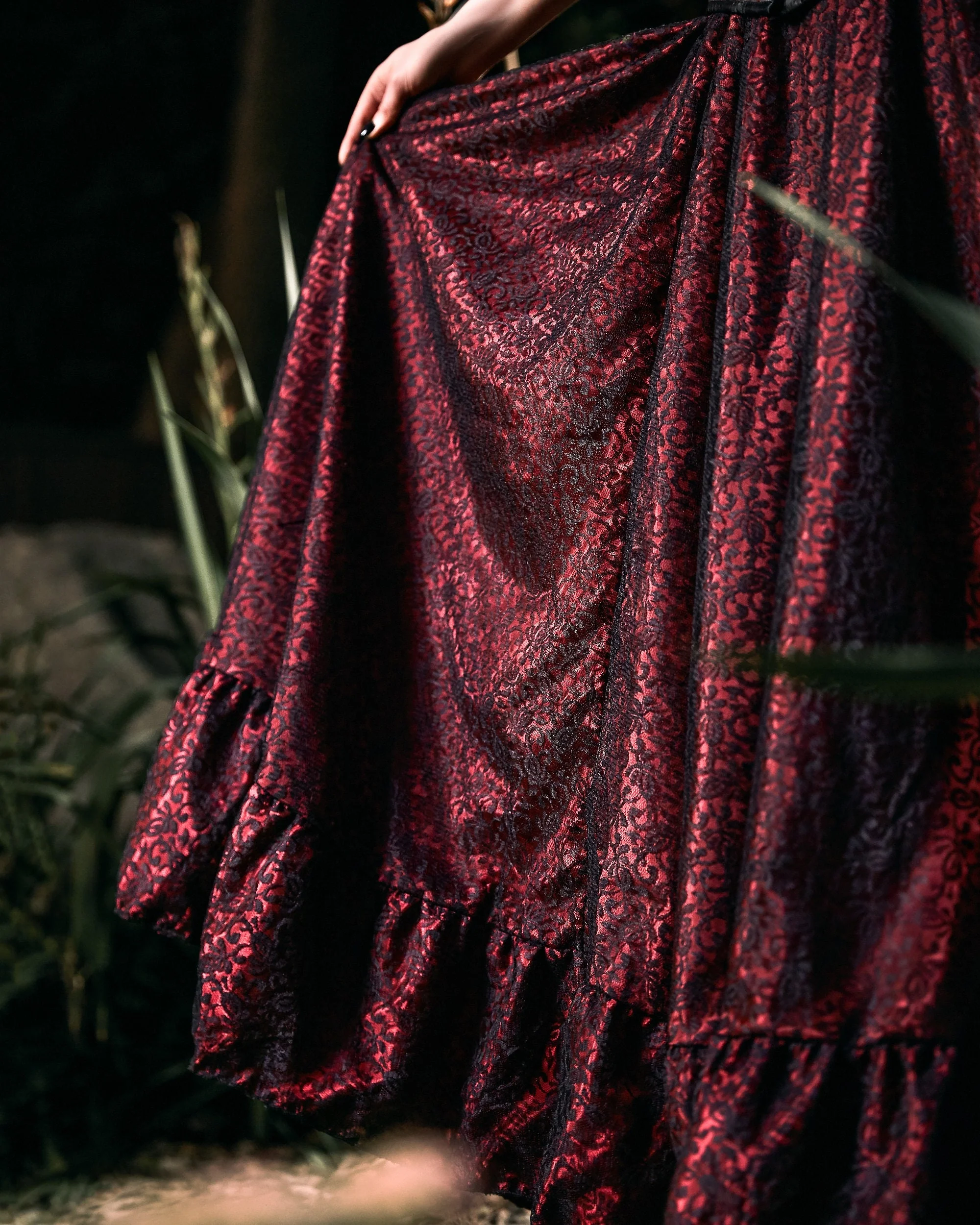 Gothic Victorian Women Corset Stays Costume. Dickens Cosplay Fantasy Dress. Gaslight Mystique The Emily Reminisce Brand - Image 5