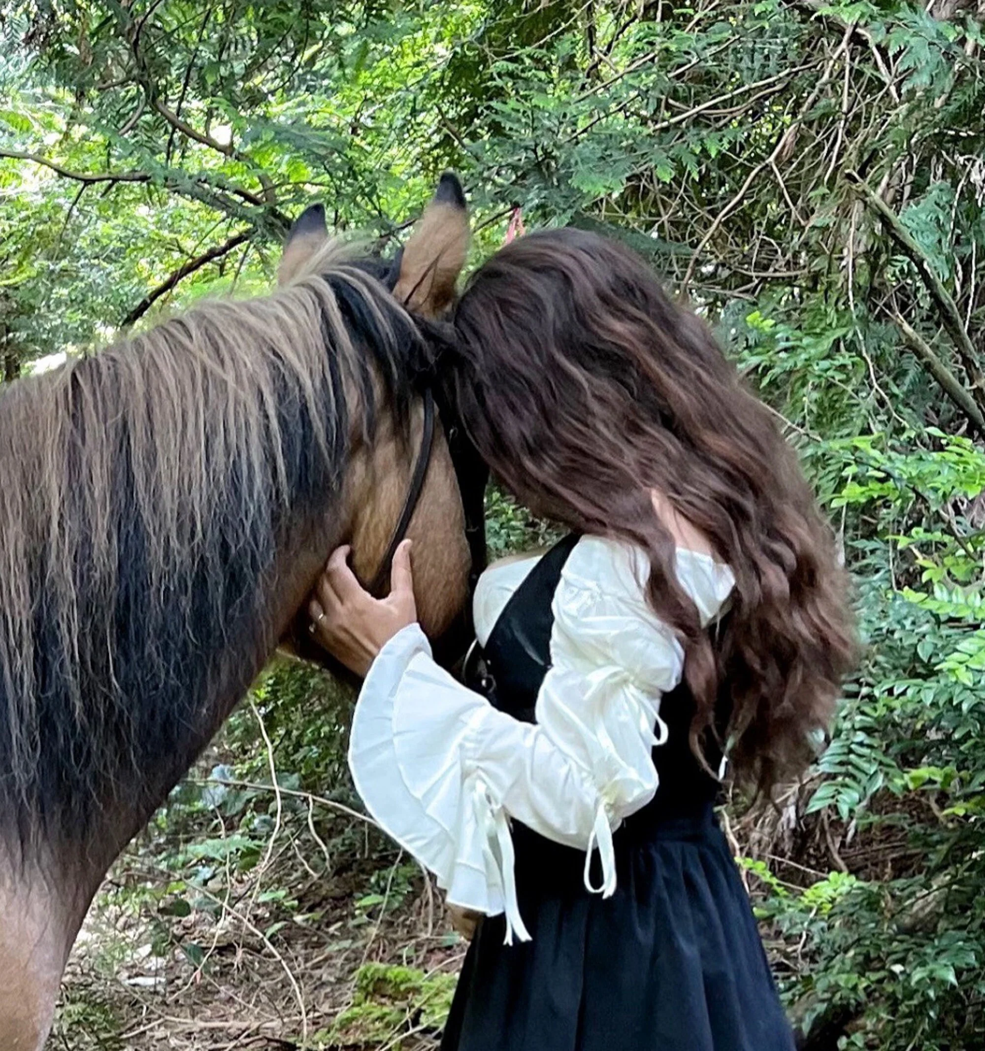The Horse Whisperer ~ Fantasy Equestrian Rider  3 Piece 100% Cotton Costume - Image 3