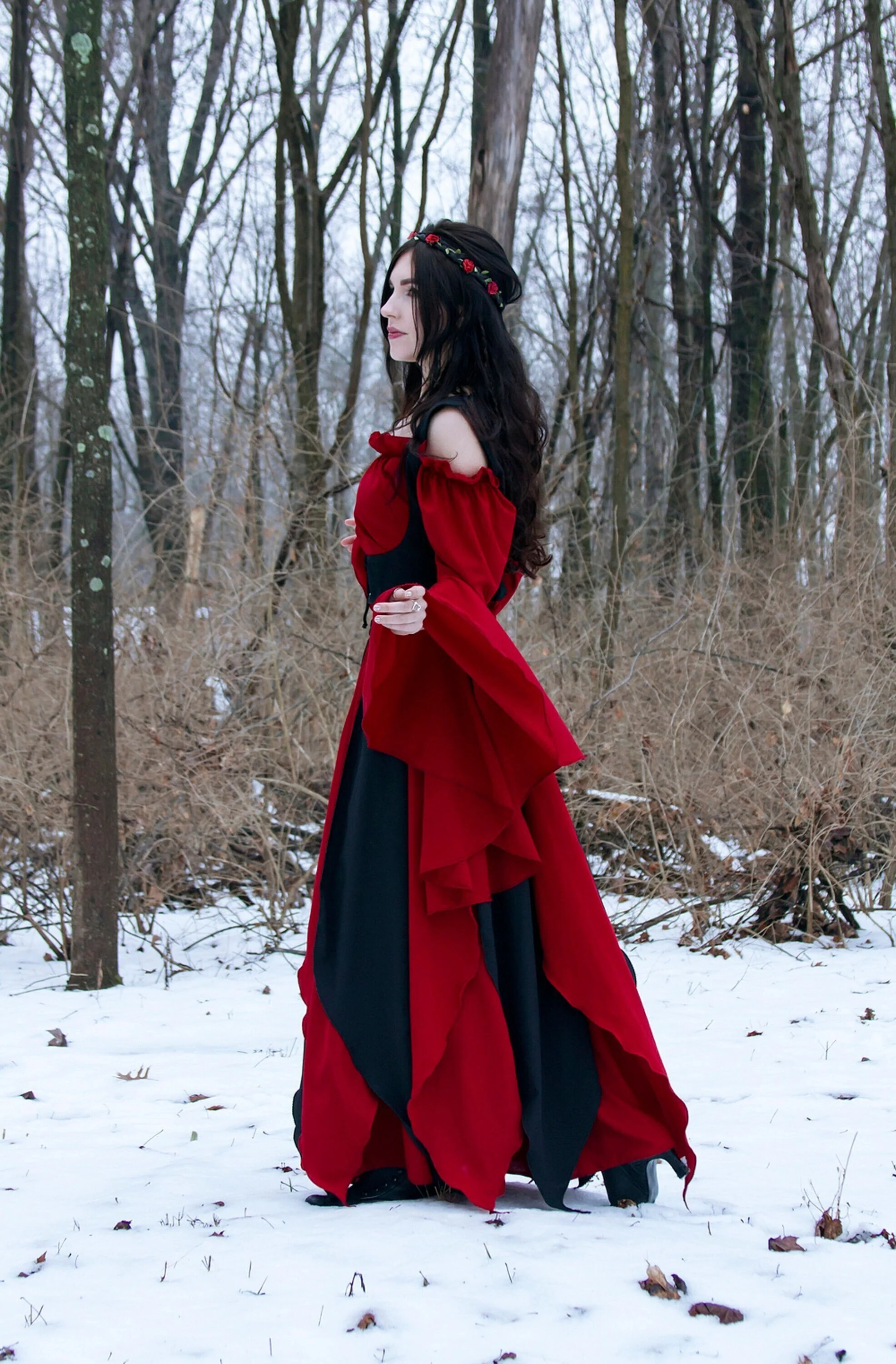 The Renaissance Tzigane 3 Piece Layered Fantasy Costume - Image 3