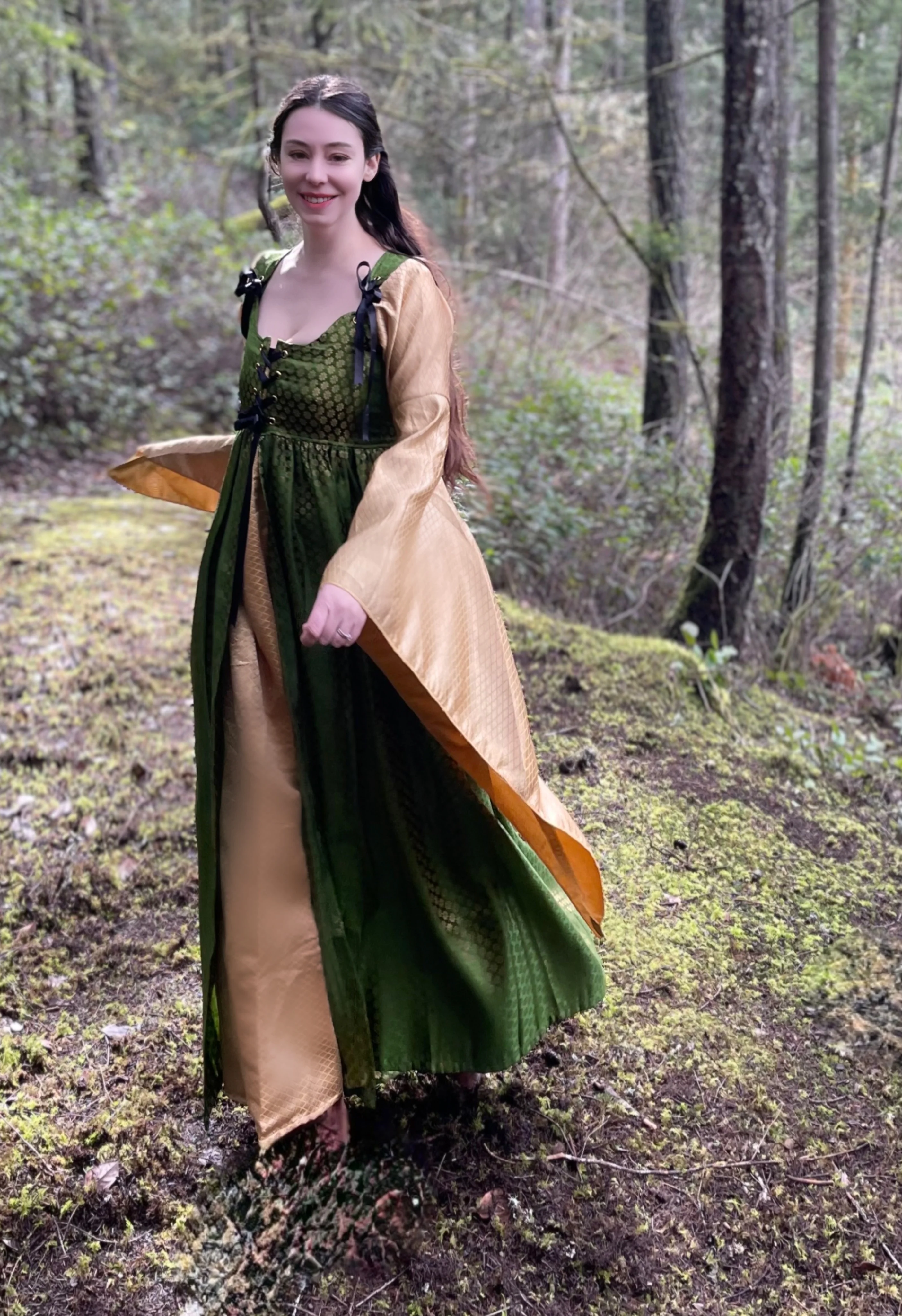 The Verona Burgundy Overdress Only - Image 6